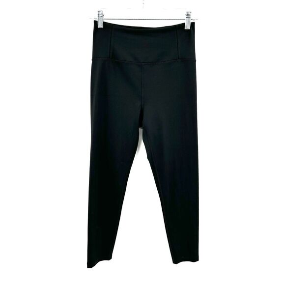GIRLFRIEND COLLECTIVE Women's Black High Rise Crop Athletic Yoga Leggings Medium - Picture 1 of 5